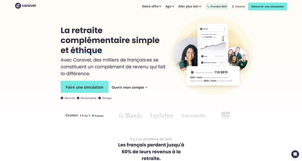 la complémentaire retraite qui fait la différence caravel