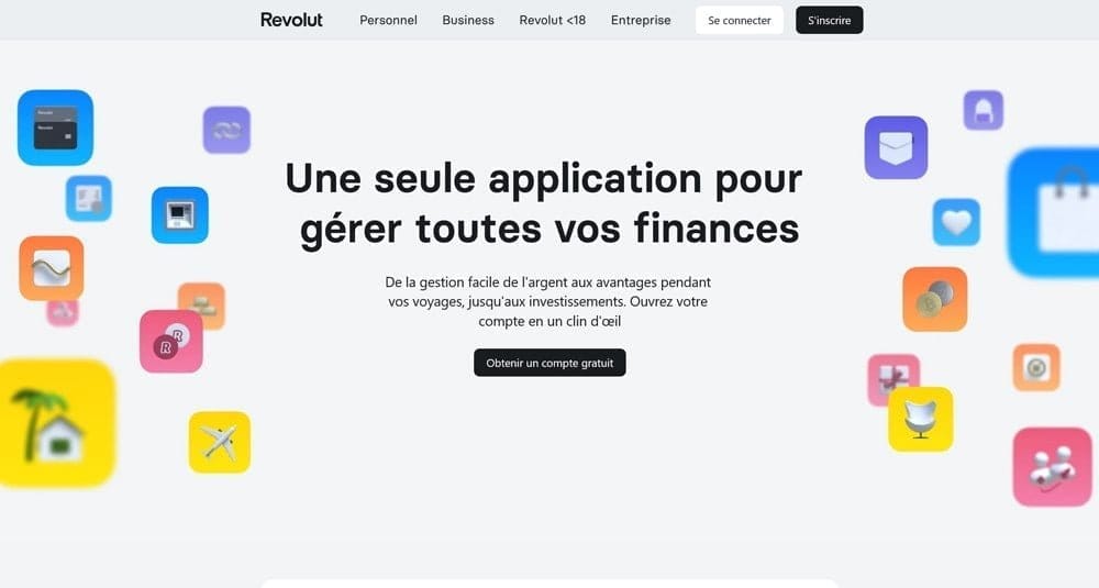 Une seule application pour gérer toutes vos finances revolut